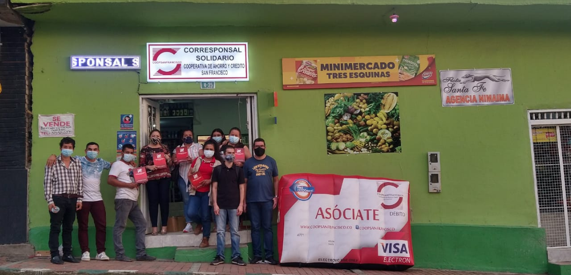 Coopsanfrancisco cuenta con nuevo corresponsal en Nimaima